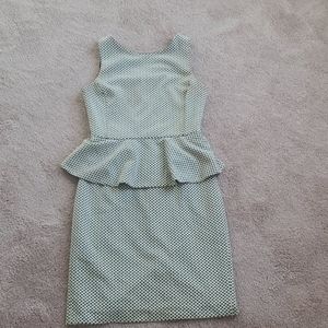 Banana Republic Peplum Dress Sz 6